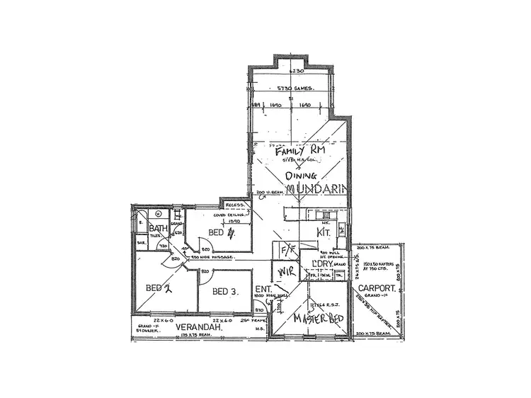 Floorplan of Homely house listing, 8 Radford Place, Bellevue WA 6056