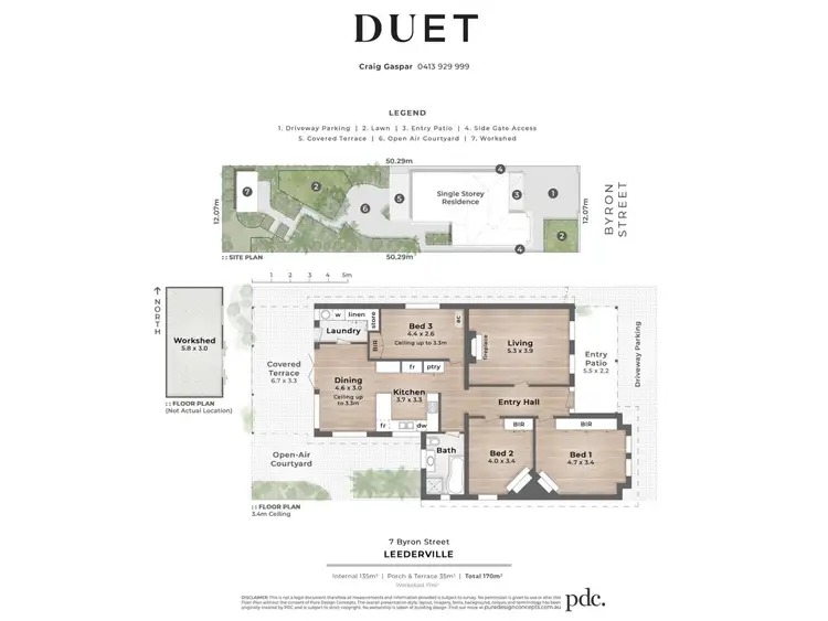 Floorplan of Homely house listing, 7 Byron Street, Leederville WA 6007