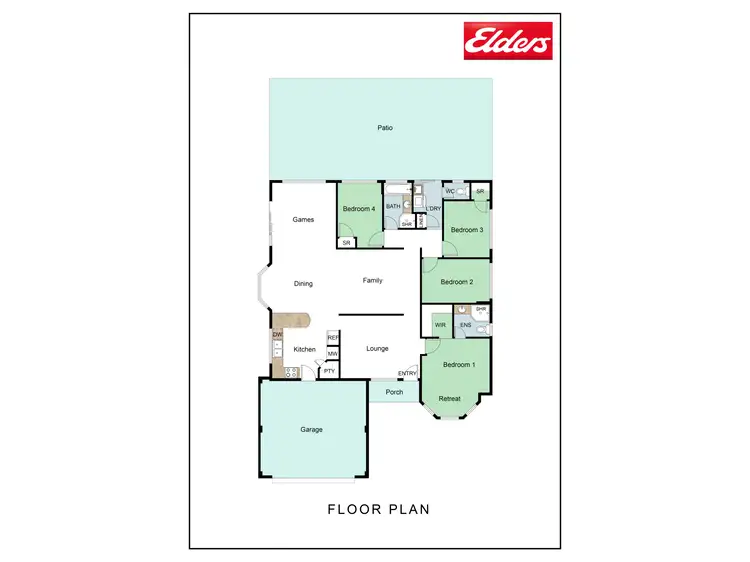 Floorplan of Homely house listing, 57 Victorsen Parade, Clarkson WA 6030