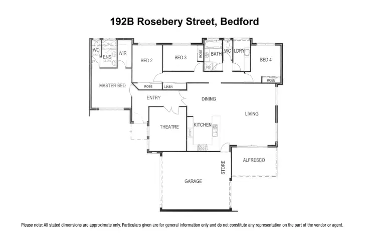 Floorplan of Homely house listing, 192B Rosebery Street, Bedford WA 6052
