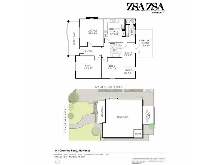 Floorplan of Homely house listing, 143 Crawford Road, Maylands WA 6051