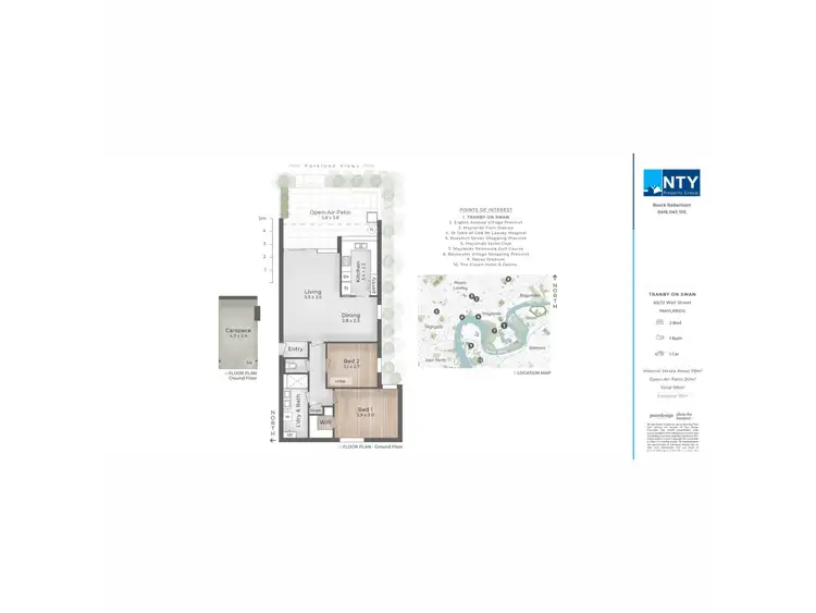 Floorplan of Homely apartment listing, 65/12 Wall Street, Maylands WA 6051