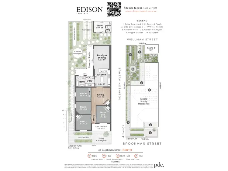 Floorplan of Homely house listing, 32 Brookman Street, Perth WA 6000