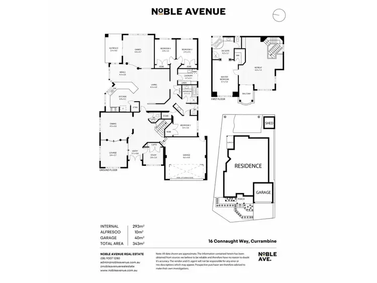 Floorplan of Homely house listing, 16 Connaught Way, Currambine WA 6028