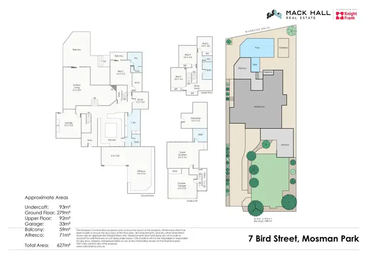 Floorplan of Homely house listing, 7 Bird Street, Mosman Park WA 6012