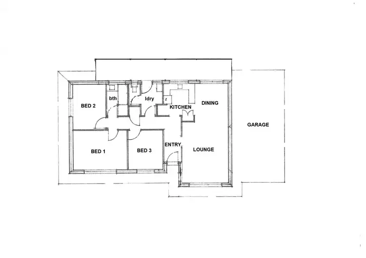 Floorplan of Homely house listing, 48 Peter Street, Halls Head WA 6210