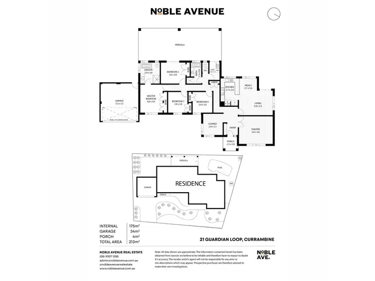 Floorplan of Homely house listing, 21 Guardian Loop, Currambine WA 6028