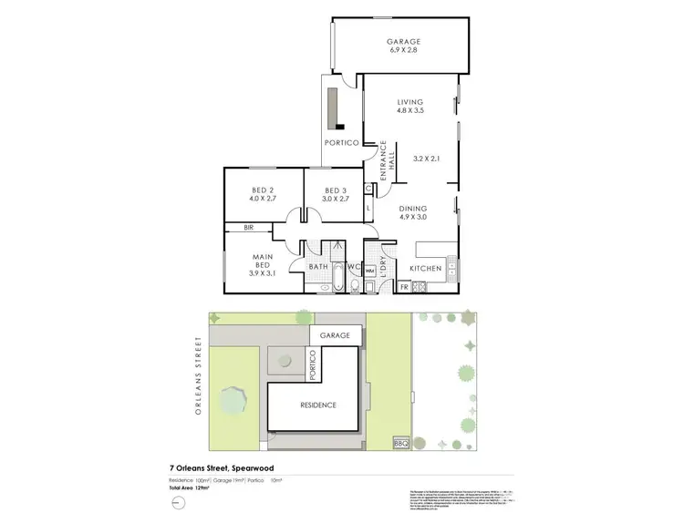 Floorplan of Homely house listing, 7 Orleans Street, Spearwood WA 6163