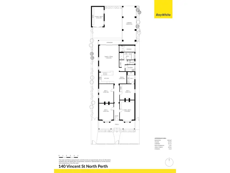 Floorplan of Homely house listing, 140 Vincent St, North Perth WA 6006