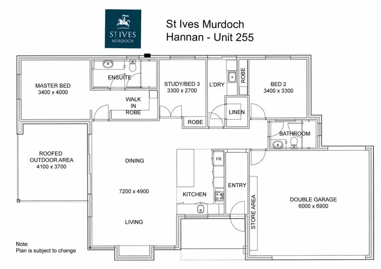 Floorplan of Homely retirement listing, 255/22 Windelya Road, Murdoch WA 6150