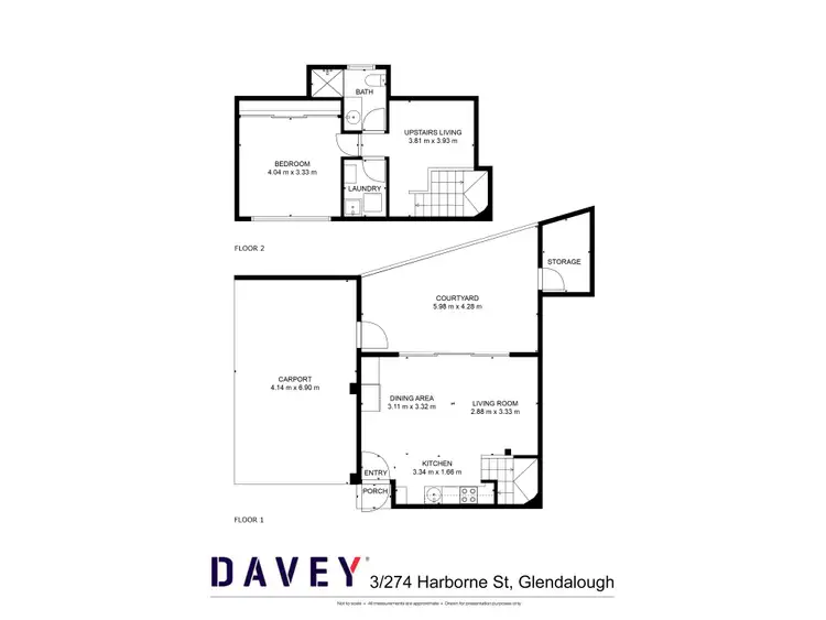 Floorplan of Homely townhouse listing, 3/274 Harborne Street, Glendalough WA 6016