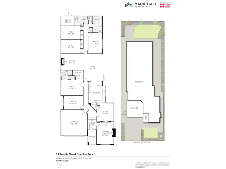 Floorplan of Homely house listing, 95 Rosalie Street, Shenton Park WA 6008
