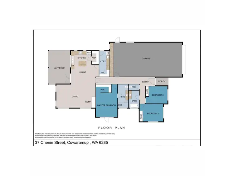 Floorplan of Homely house listing, 37 Chenin Street, Cowaramup WA 6284
