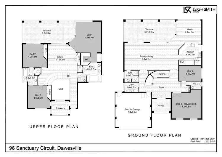 Floorplan of Homely house listing, 96 Sanctuary Circuit, Dawesville WA 6211