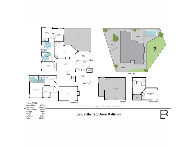 Floorplan of Homely house listing, 29 Castlecrag Drive, Kallaroo WA 6025