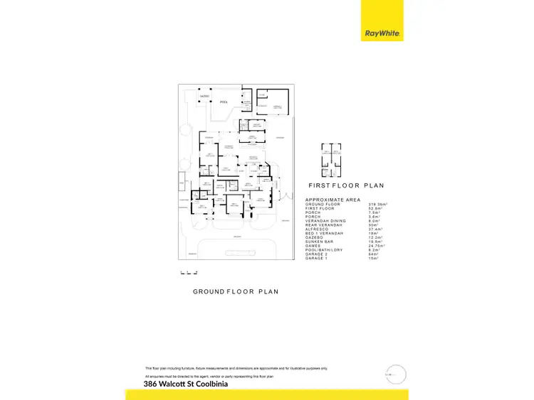 Floorplan of Homely house listing, 386 Walcott St, Coolbinia WA 6050