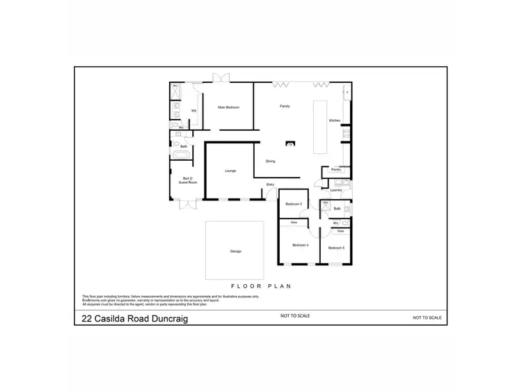 Floorplan of Homely house listing, 22 Casilda Road, Duncraig WA 6023