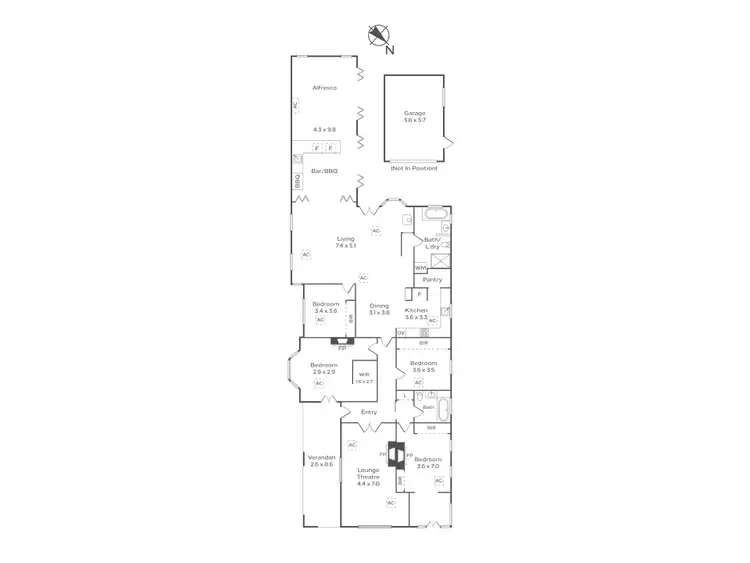 Floorplan of Homely house listing, 3 Regent Street West, Mount Lawley WA 6050