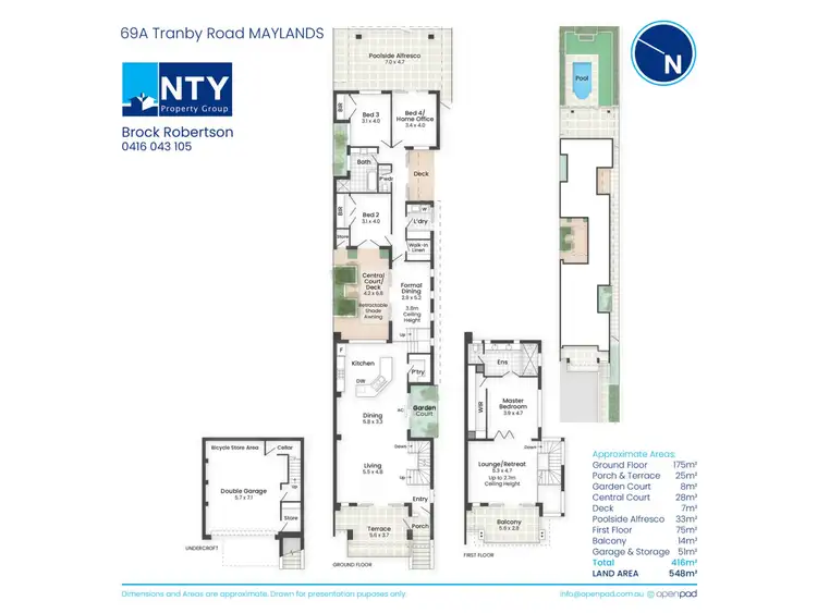 Floorplan of Homely house listing, 69A Tranby Road, Maylands WA 6051