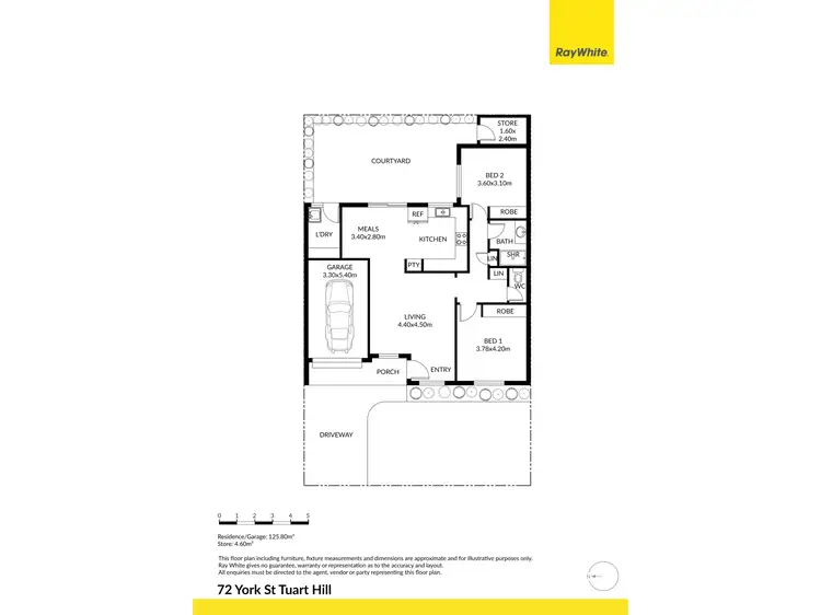 Floorplan of Homely villa listing, 72 York Street, Tuart Hill WA 6060