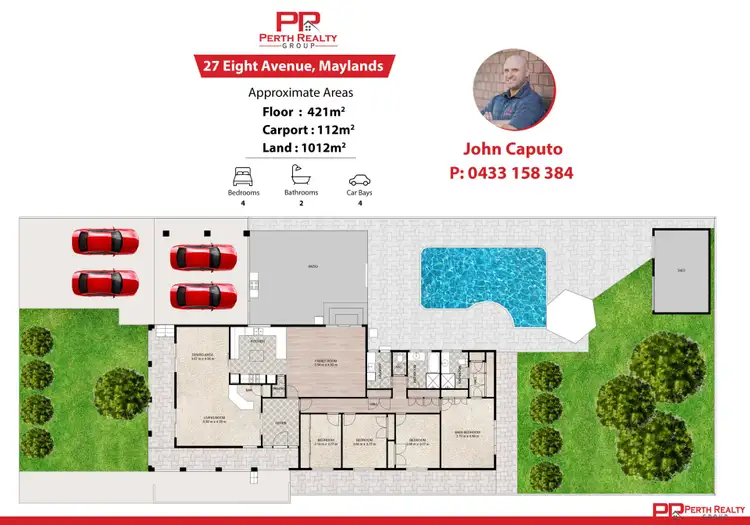 Floorplan of Homely house listing, 27 Eighth Avenue, Maylands WA 6051