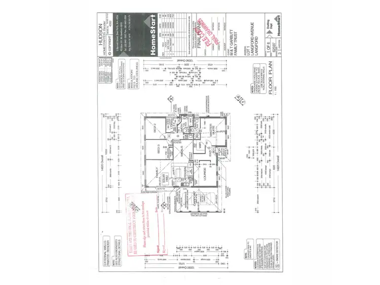 Floorplan of Homely house listing, 111B Langford Avenue, Langford WA 6147