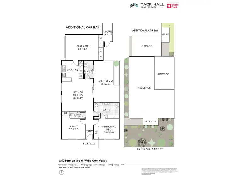 Floorplan of Homely villa listing, 6/50 Samson Street, White Gum Valley WA 6162