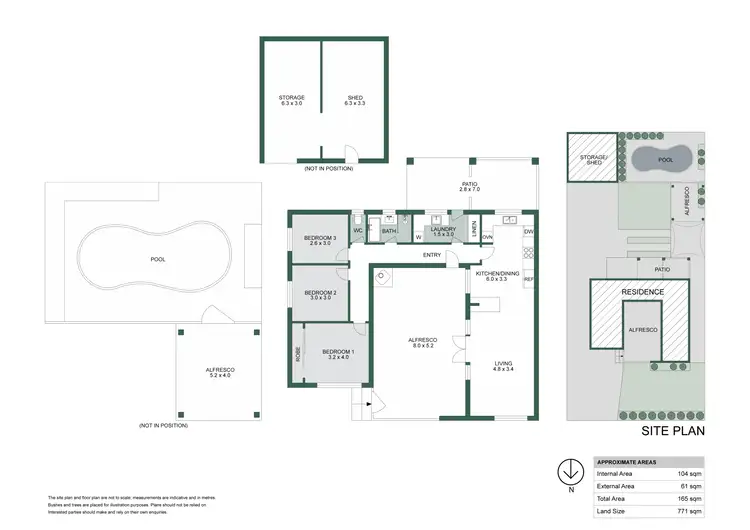 Floorplan of Homely house listing, 278 Morley Drive East, Eden Hill WA 6054