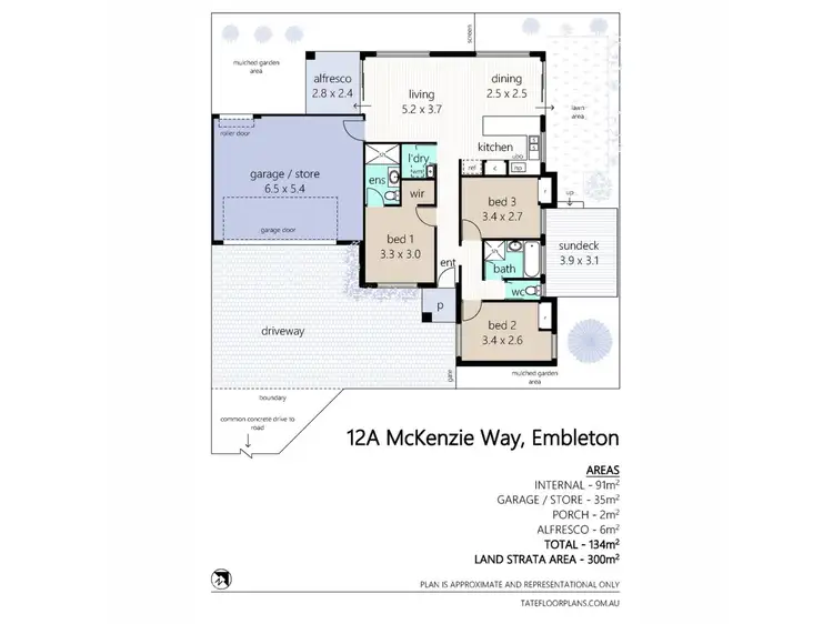 Floorplan of Homely house listing, 12A Mckenzie Way, Embleton WA 6062