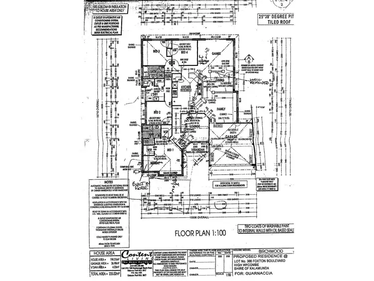 Floorplan of Homely house listing, 55 Foxton Bvd, High Wycombe WA 6057