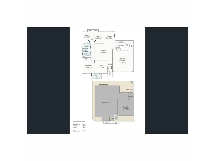 Floorplan of Homely villa listing, 317b Scarborough Beach Road, Woodlands WA 6018