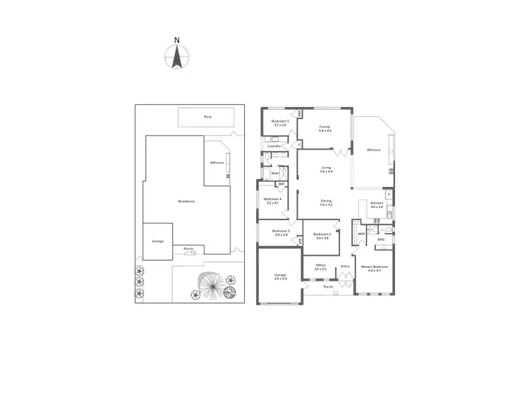 Floorplan of Homely house listing, 5 Amergin Street, Aveley WA 6069