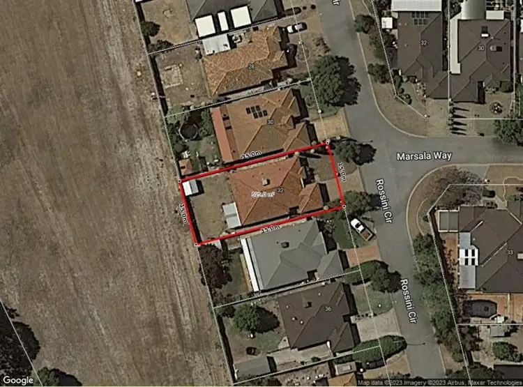 Floorplan of Homely house listing, 32 Rossini Circle, Ellenbrook WA 6069