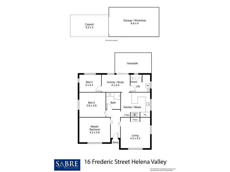 Floorplan of Homely house listing, 16 Frederic Street, Helena Valley WA 6056