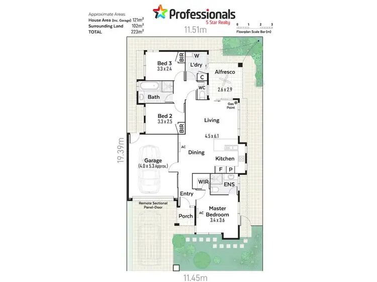 Floorplan of Homely house listing, 1/57 Fourth Avenue, Bassendean WA 6054
