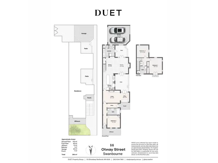 Floorplan of Homely house listing, 14 Otway Street, Swanbourne WA 6010