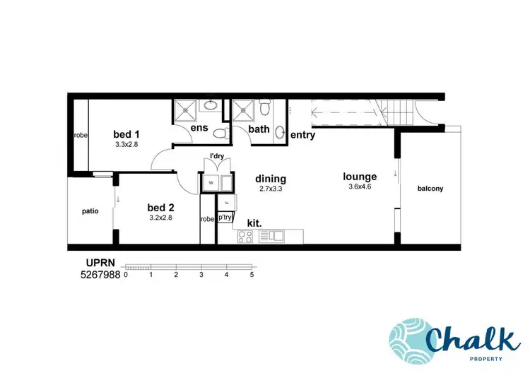 Floorplan of Homely unit listing, Address available on request