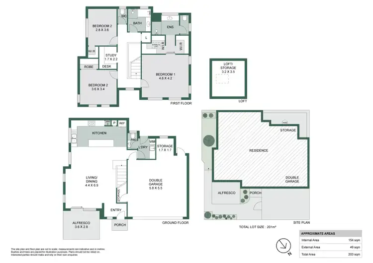 Floorplan of Homely house listing, 6 Cadney Lane, Mount Lawley WA 6050