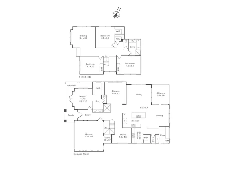 Floorplan of Homely house listing, 14 Exmouth Road, Bushmead WA 6055