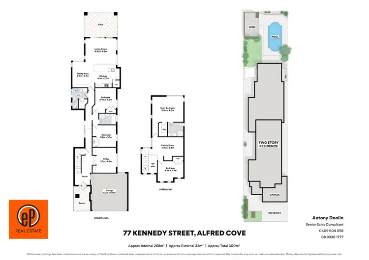 Floorplan of Homely house listing, 77 Kennedy Street, Alfred Cove WA 6154