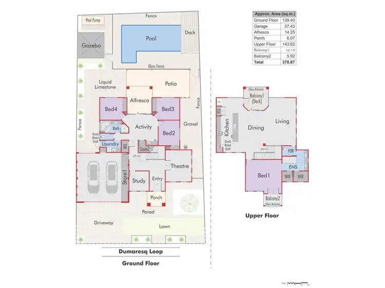 Floorplan of Homely house listing, 23 Dumaresq Loop, Quinns Rocks WA 6030