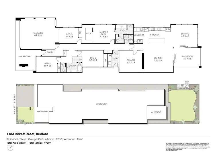 Floorplan of Homely house listing, 118A Birkett Street, Bedford WA 6052