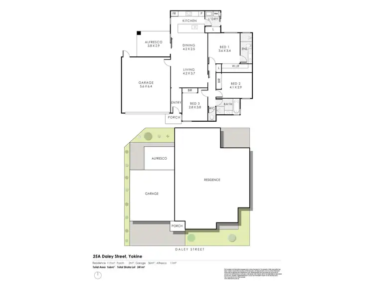 Floorplan of Homely house listing, 25 Daley Street, Yokine WA 6060
