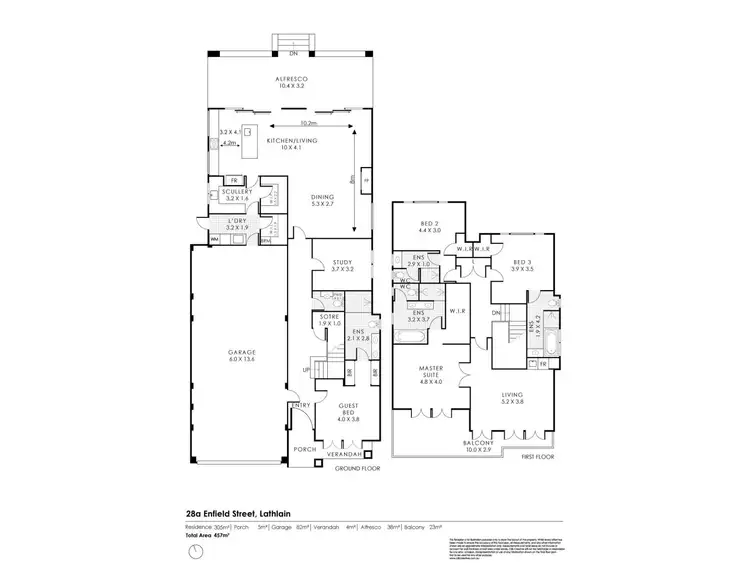 Floorplan of Homely house listing, 28a Enfield Street, Lathlain WA 6100