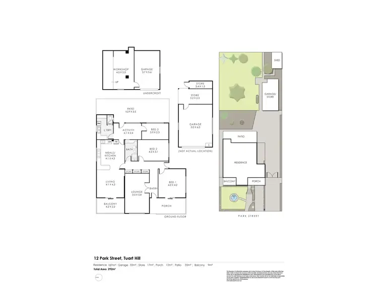 Floorplan of Homely house listing, 12 Park Street, Tuart Hill WA 6060