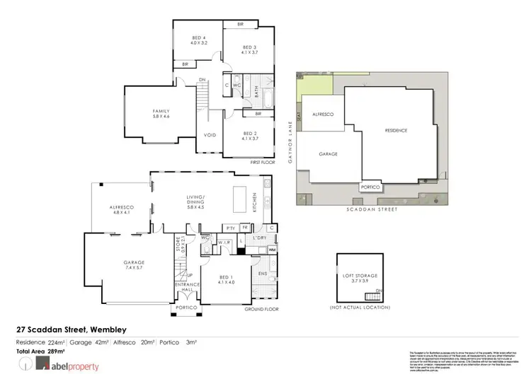 Floorplan of Homely house listing, 27 Scaddan Street, Wembley WA 6014