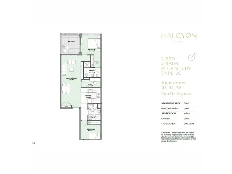 Floorplan of Homely apartment listing, 7/29 Roydhouse Street, Subiaco WA 6008