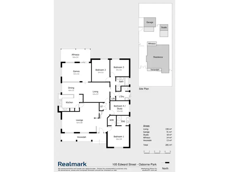 Floorplan of Homely house listing, 105 Edward Street, Osborne Park WA 6017