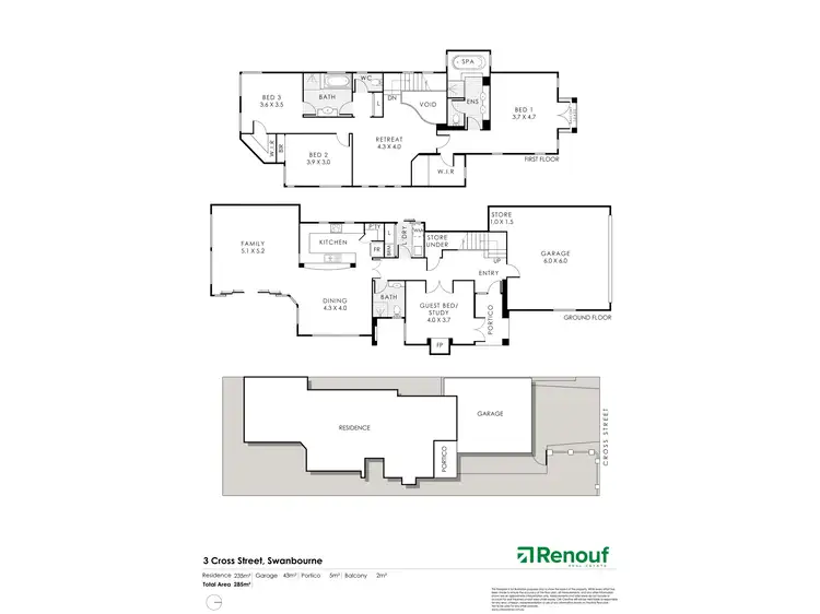 Floorplan of Homely house listing, 34 Cross Street, Swanbourne WA 6010