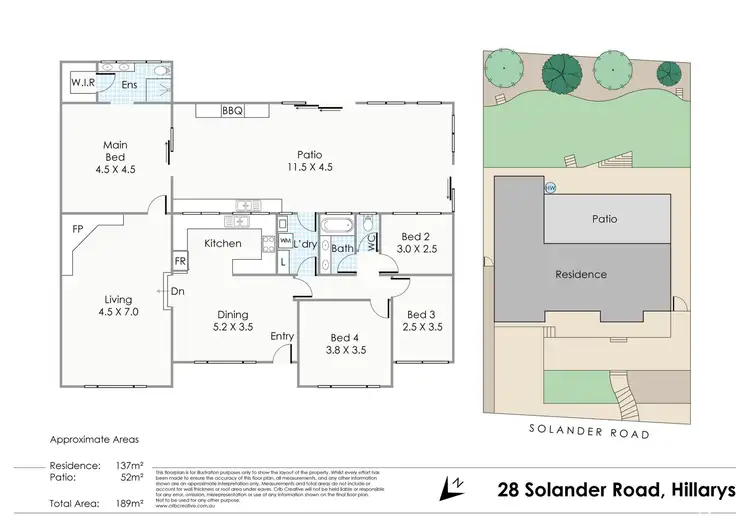 Floorplan of Homely house listing, 28 Solander Road, Hillarys WA 6025